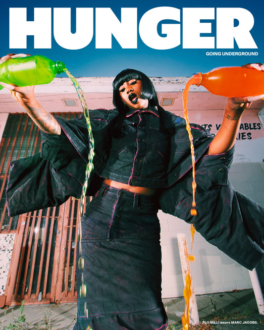 Flo Milli covers the Going Underground issue in Marc Jacobs
