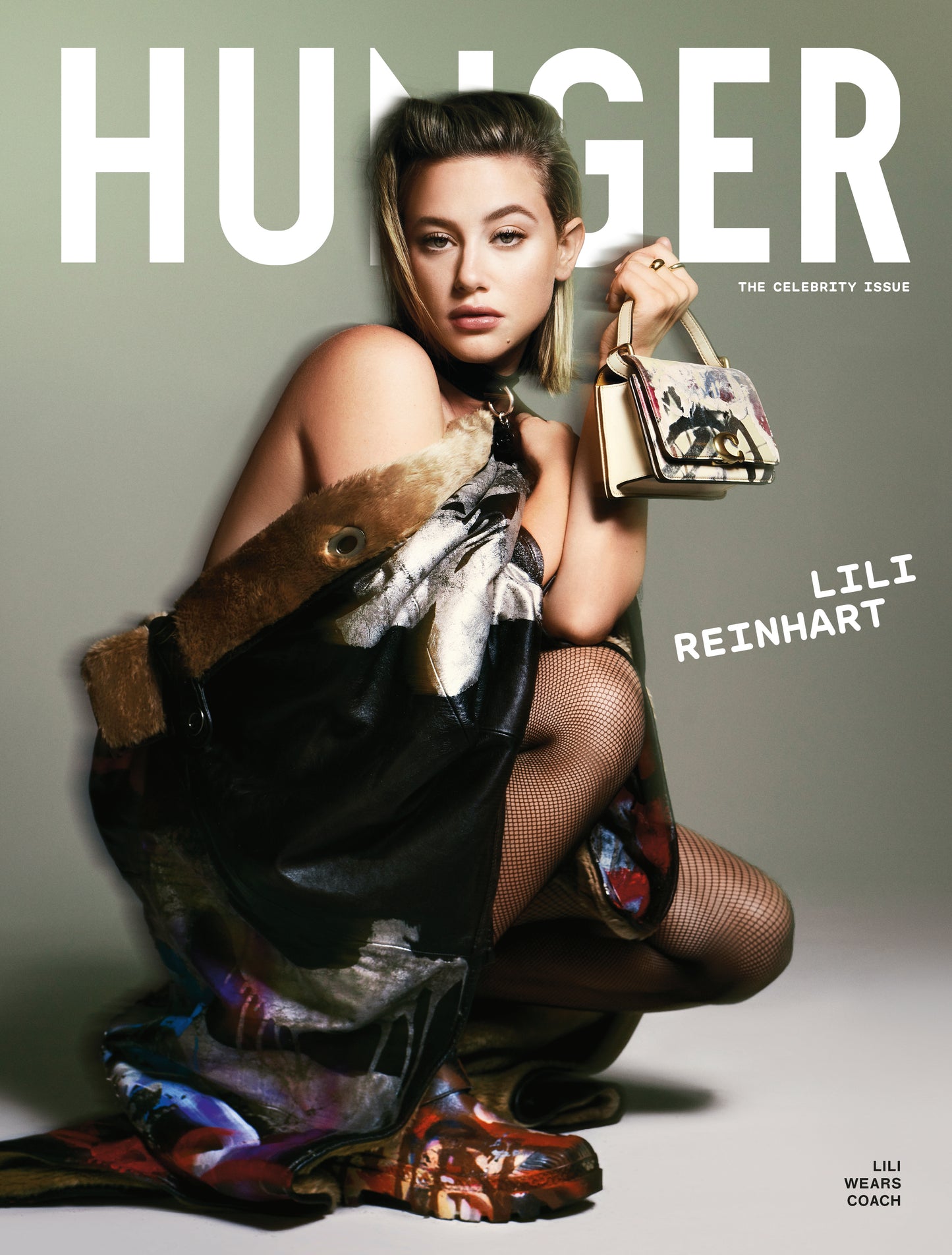 Lili Reinhart covers The Celebrity issue in Coach