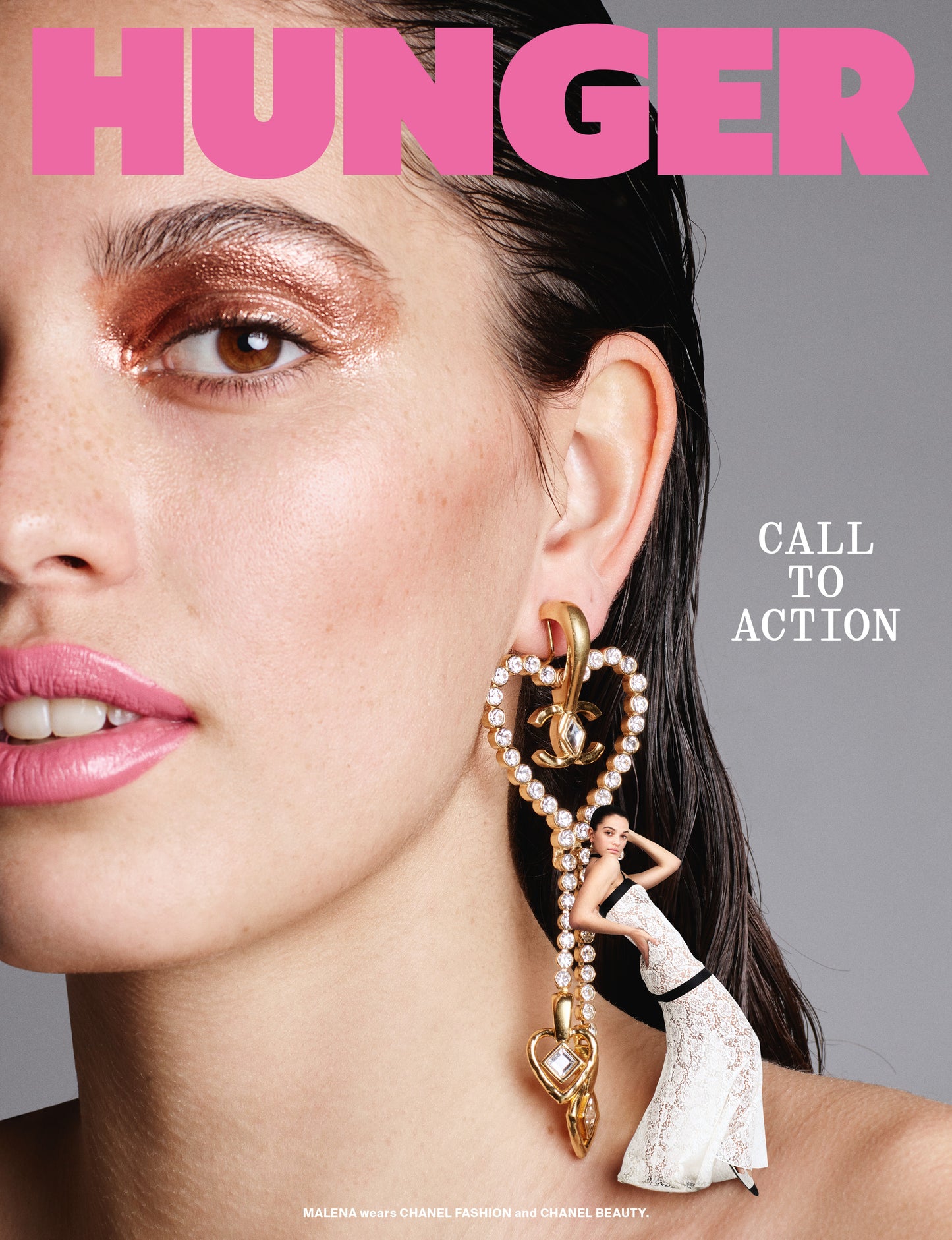 Malena covers the Call To Action issue in Chanel Fashion and Chanel Beauty