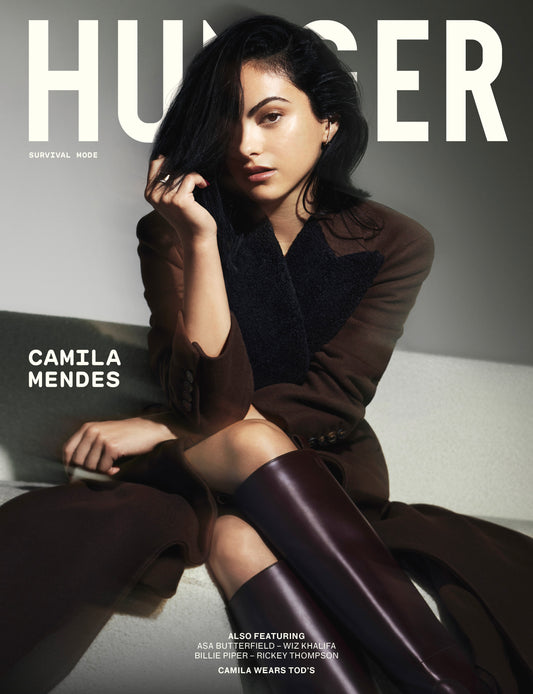Camila Mendes covers the Survival Mode issue in TOD's